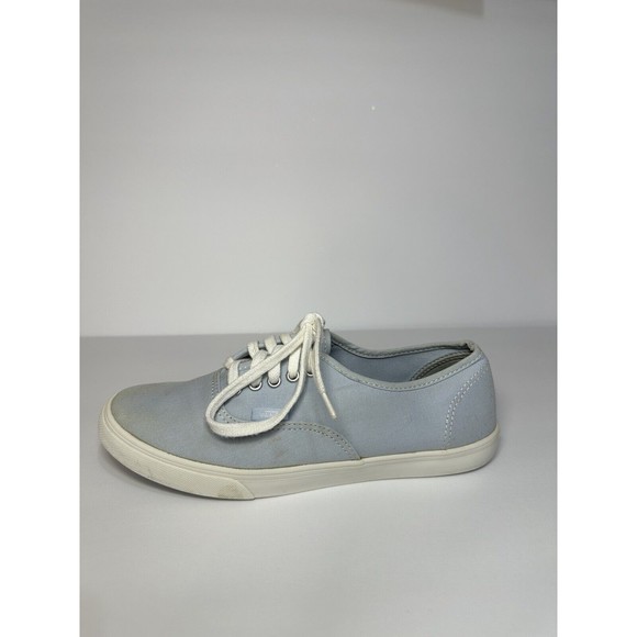 Vans Women’s 8  Men’s 6.5 Light Blue Organically Grown Cotton Upper Eco Outsoles - Picture 12 of 14